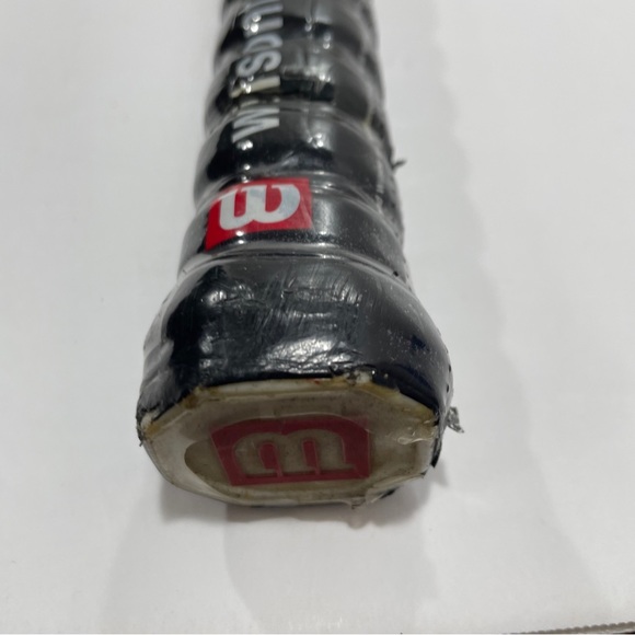 Wilson Titanium Soft Shock Tennis Racquet Matchpoint Black & Yellow Match Point - Picture 3 of 14